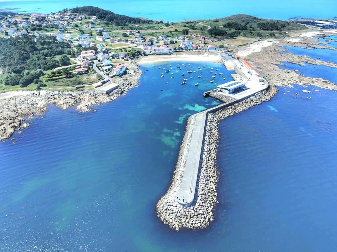 Hostal Cachino Carnota Bagian luar foto