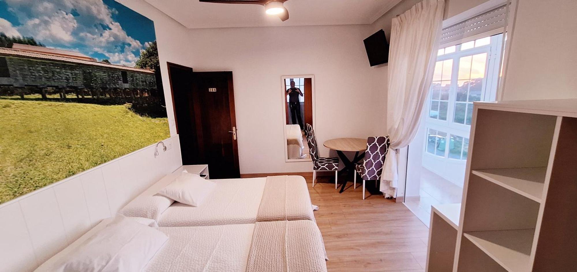 Hostal Cachino Carnota Bagian luar foto